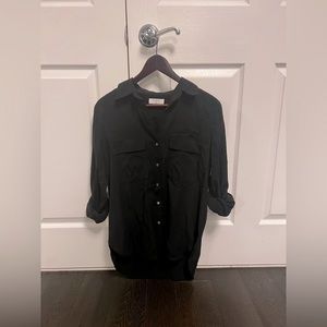 NWOT - BABATON Utility Button Up Shirt - Black - Size XS - Excellent Condition!!